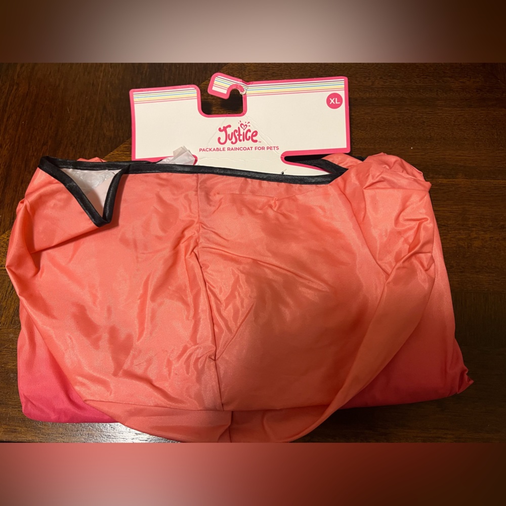 Justice | Packable Raincoat for pets | XL |